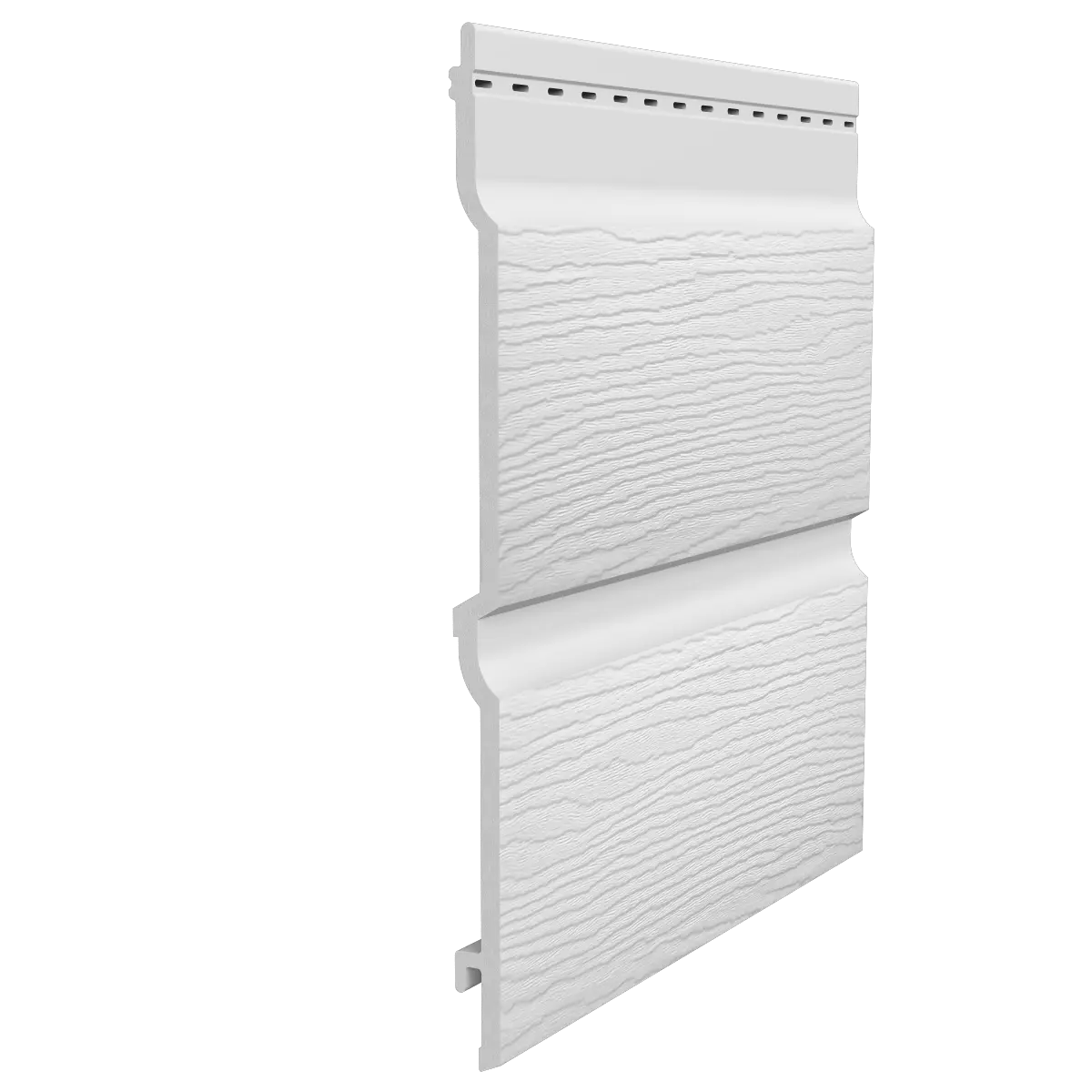 Cladding side-on view