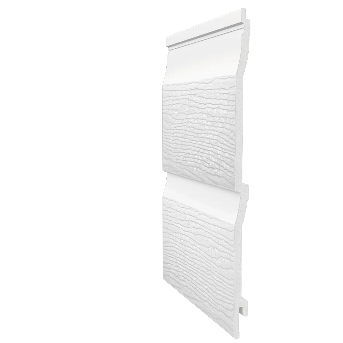 Cladding side-on view