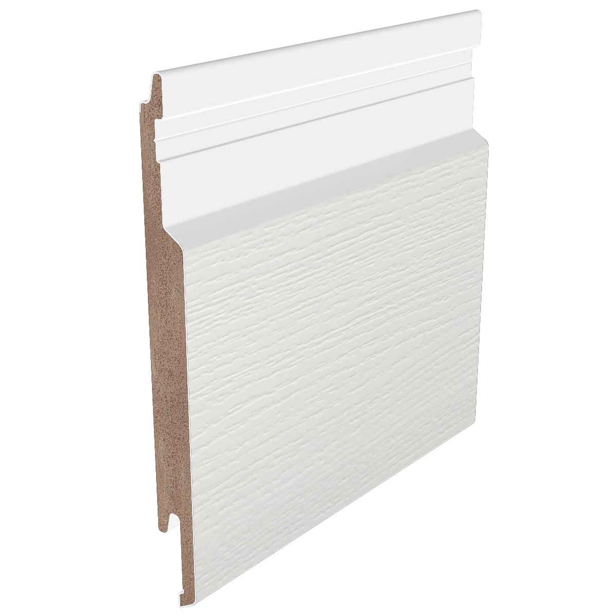 Cladding side-on view