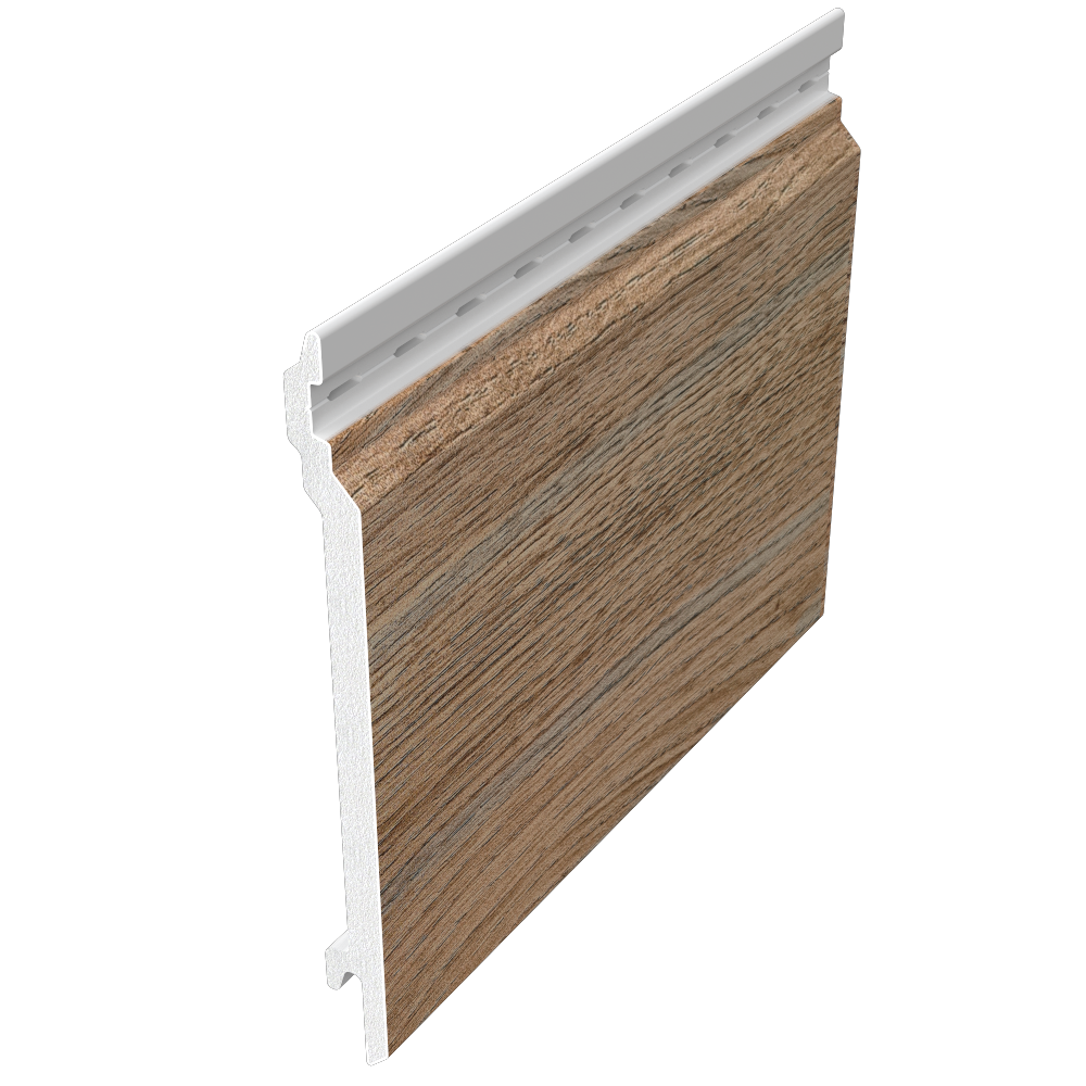 Cladding side-on view